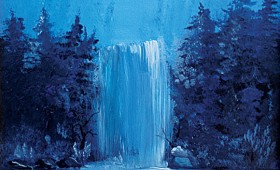 Blue Waterfall 2
